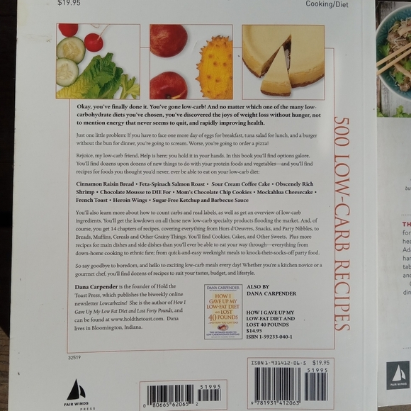 Keto Low Carb Recipe Book Bundle, Quick Keto, and 500 Low-Carb Recipes - Picture 4 of 11